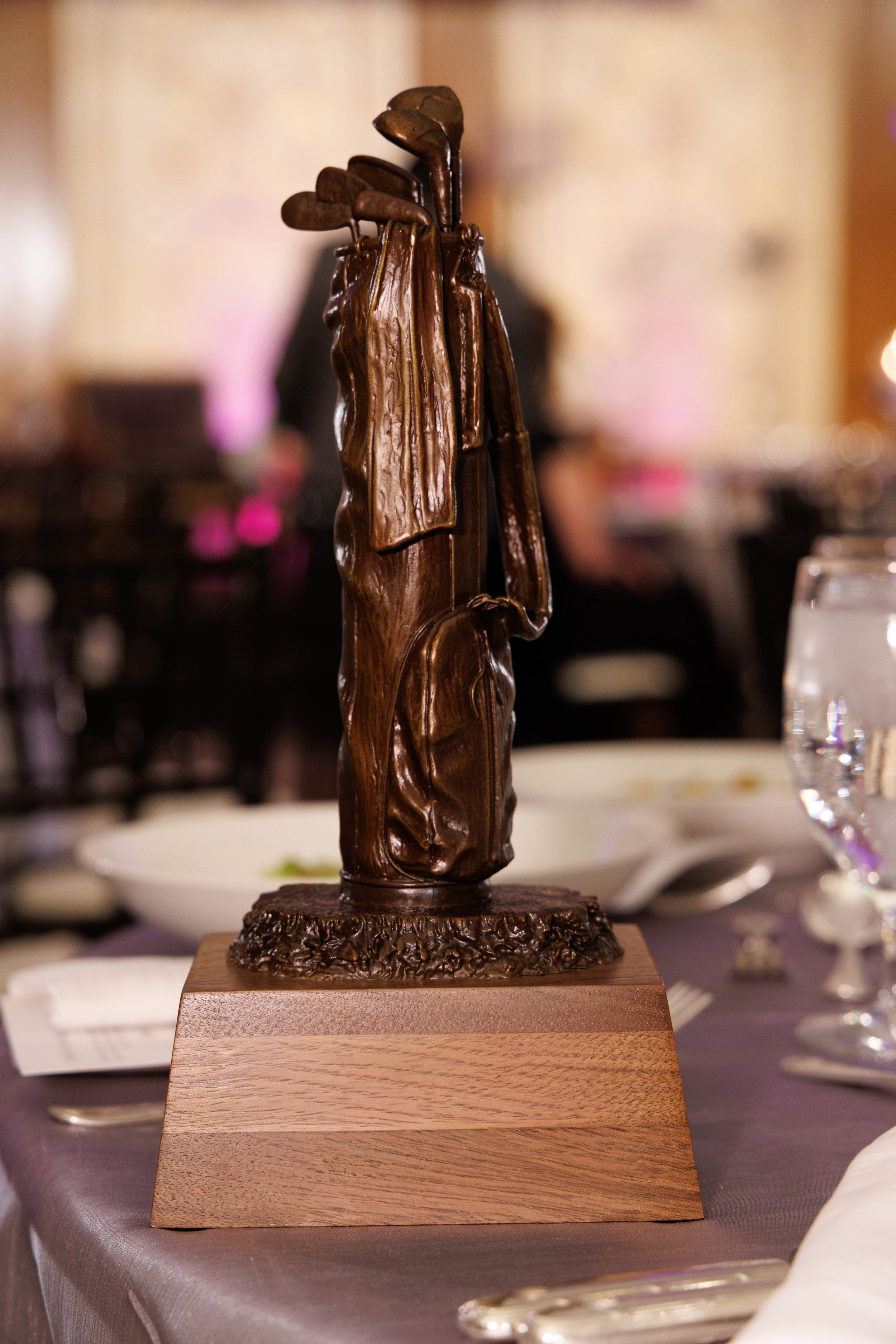 Caddie Hall of Fame Statue